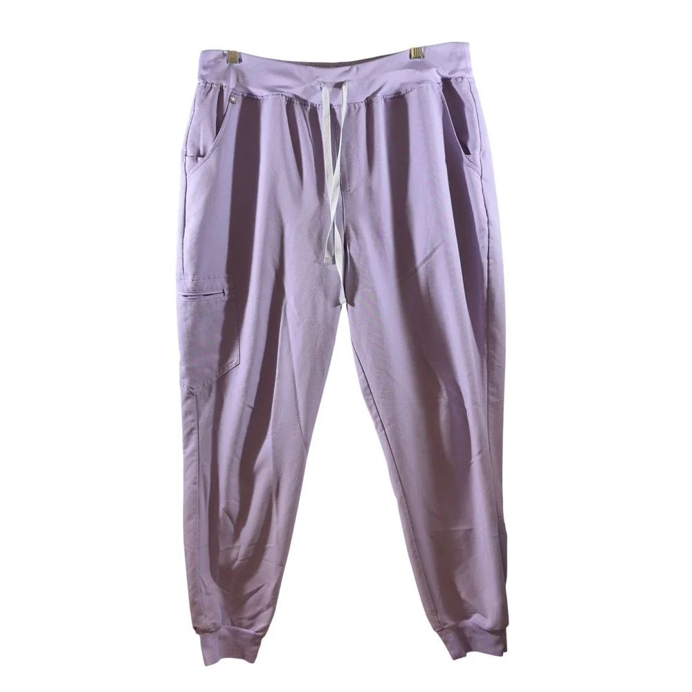366 | FIGS Scrub Set‎ XL Lavender Jogger Pants & Top Technical Collection